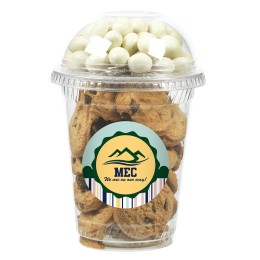 Custom Snack Cup with Chocolate Chip Cookies & Yogurt Raisins