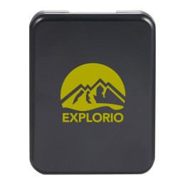 Recycled Rechargeable 100% LED Compact Mirror