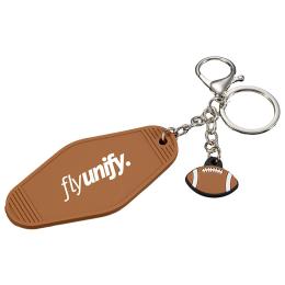 Football Motel Keychain