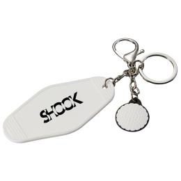 Golf Motel Keychain