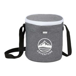 Round Recycled Cooler Bag - 9-Can