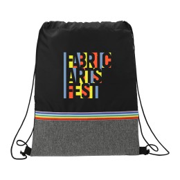 Pride Rainbow RPET Drawstring Bag