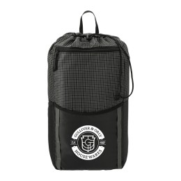 Custom Grid 14L Drawstring Backpack