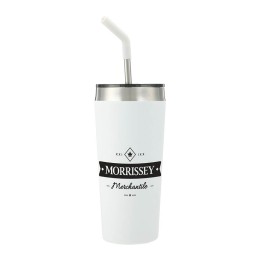 Faye Vacuum Tumbler w/SS Straw - 20 oz.