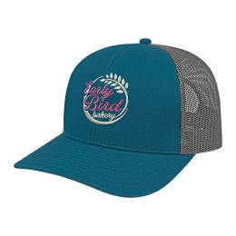 Cap America Poly/Cotton Trucker Mesh Back Cap