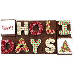 Mocha Misk'i® Holiday Brownie Message