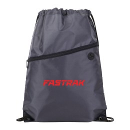 Robin Drawstring Backpack with Front Zip Pocket