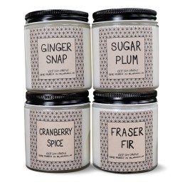 Sweet Little Box Co. - Holiday Candles Gift Box (4 pc) - 8 oz.