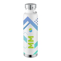 Stainless Steel Vacuum Insulated Bottle - 22 oz. (Printed)