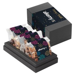 Custom Single Serve Classic Snacks Gift Box - 5 pc