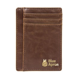 Vegan Leather Slim Front Pocket Wallet