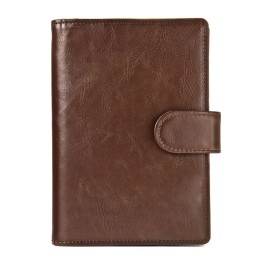 Vegan Leather Refillable Pocket Journal
