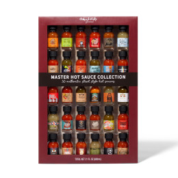 Hot Sauce Variety Sampler Gift Set - Set of 30