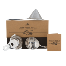 A Bar Above Stainless Steel Craft Cocktail Strainer Set - 3 pc.