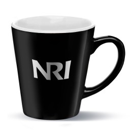 Two-Tone Ceramic Mug - 12 oz. - White