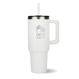 Vacuum Insulated Eco Tumbler With Straw - 40 oz.