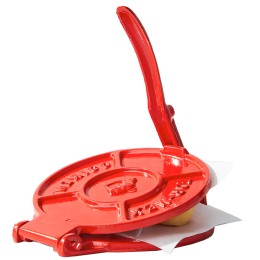 Tortilla Press Kit - Red Cast Iron