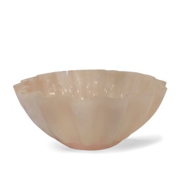 Jeanne Fitz Resin Collection Scalloped Bowl