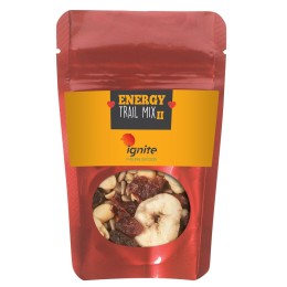 Healthy Snack Mix in Resealable Window Color Pouch