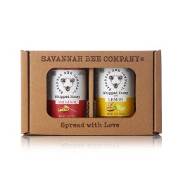 Savannah Bee Co. Whipped Honey Gift Set 12 oz. - Original and Lemon 