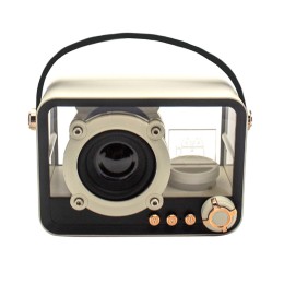 Transparent Wireless Bluetooth Speaker w/Lighting