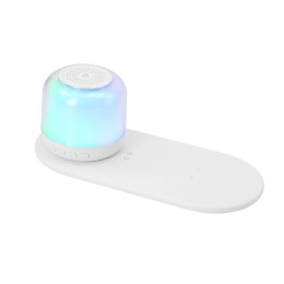 Wireless Charger and Mag Bluetooth LED Wireless Speaker Combo