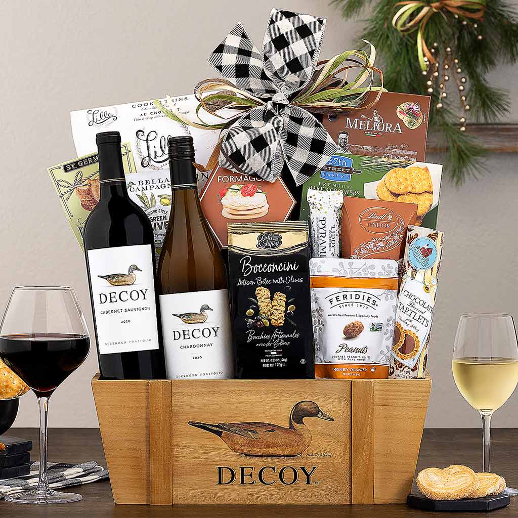 Duckhorn Vineyards Decoy Duet Wine Gift Basket