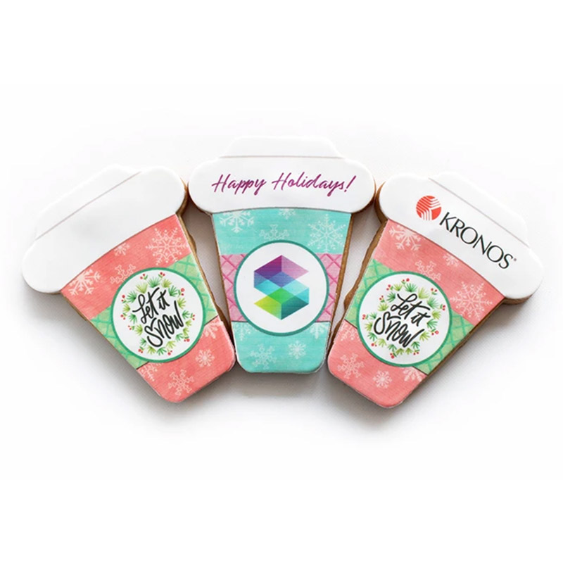 Custom Holiday Latte Cookies