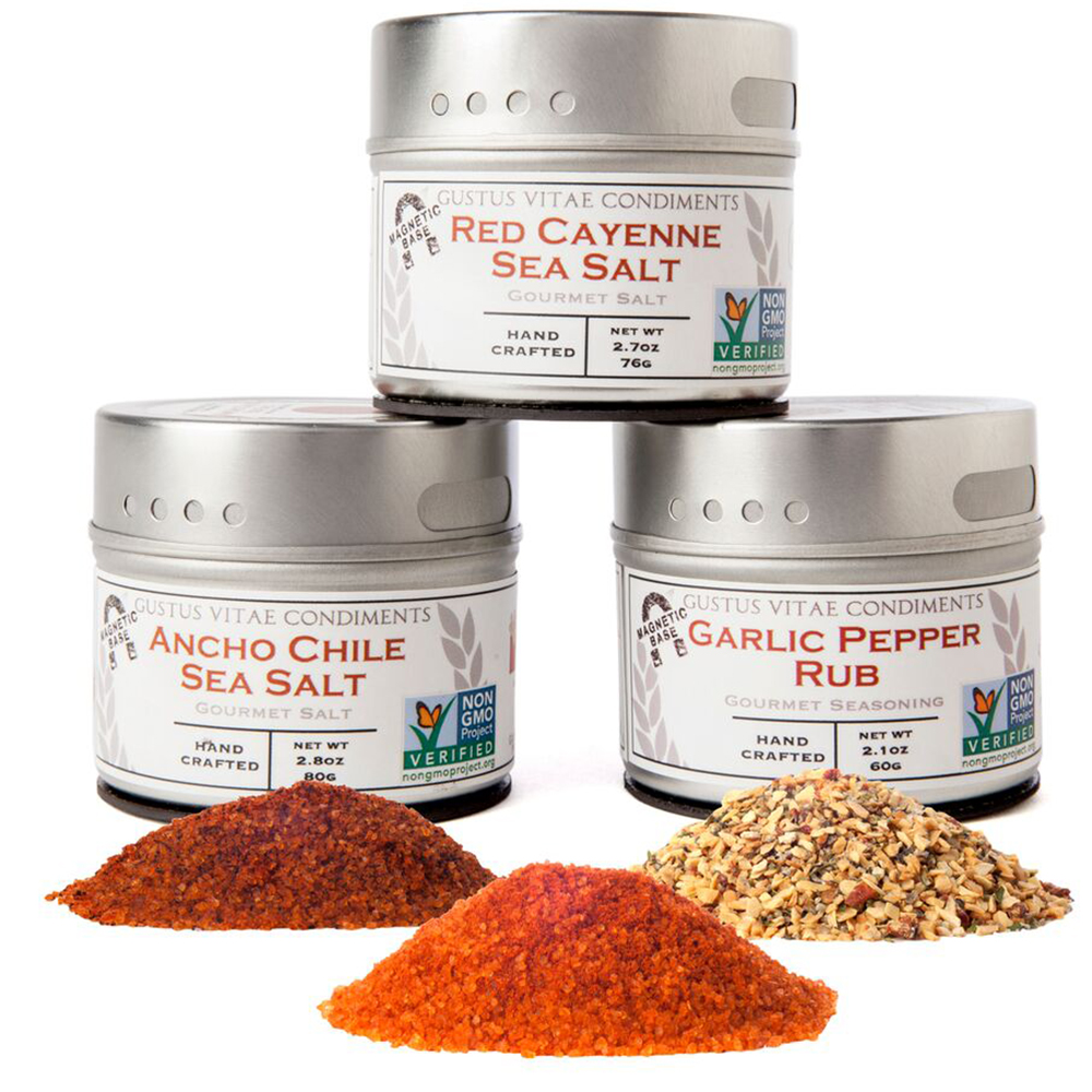 Gustus Vitae Craft BBQ Seasoning Collection - Set of 3