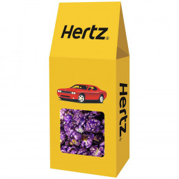 Your Brand Color Popcorn in Custom Gable Box