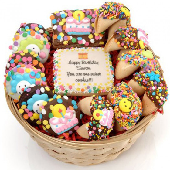 Custom Sweets Gift Basket