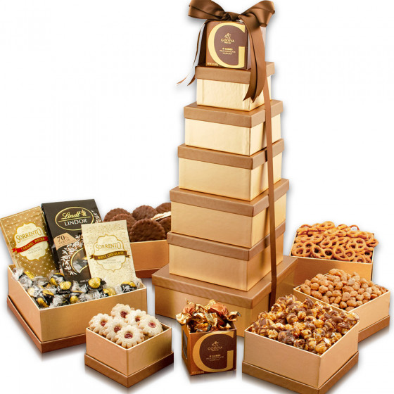 Deluxe Snack Tower Gift Set
