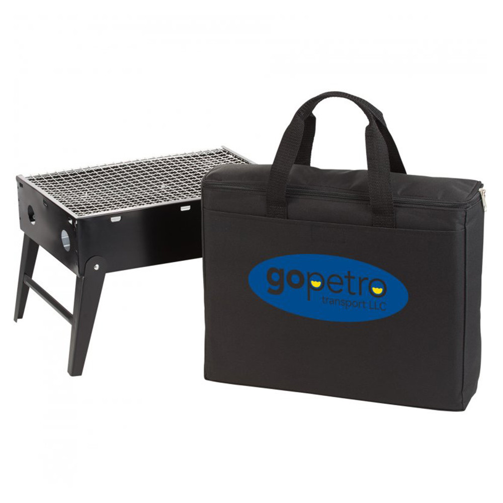 Portable Briefcase BBQ Grill