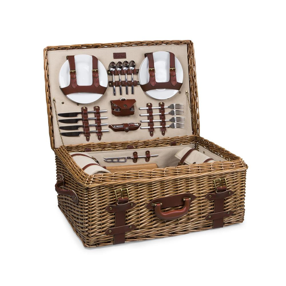 Custom Charleston Luxury Picnic Basket Set