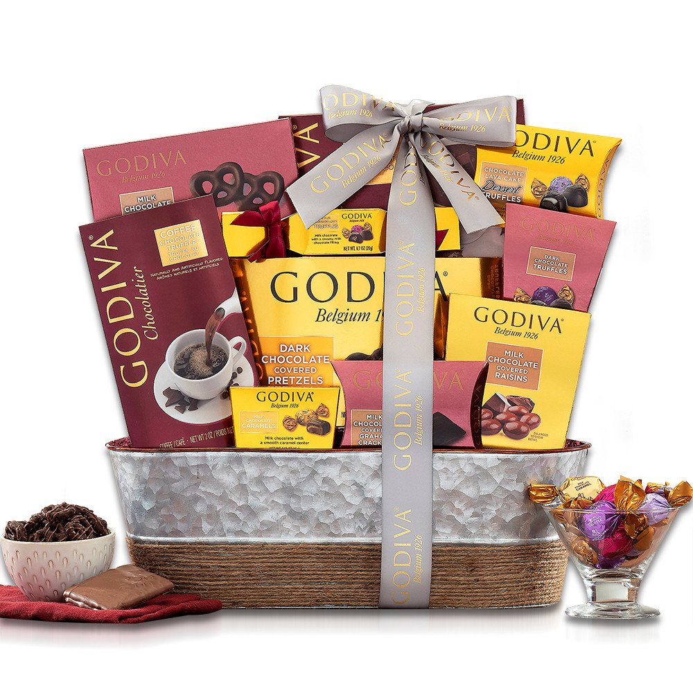 Godiva Collection Chocolate Gift Basket