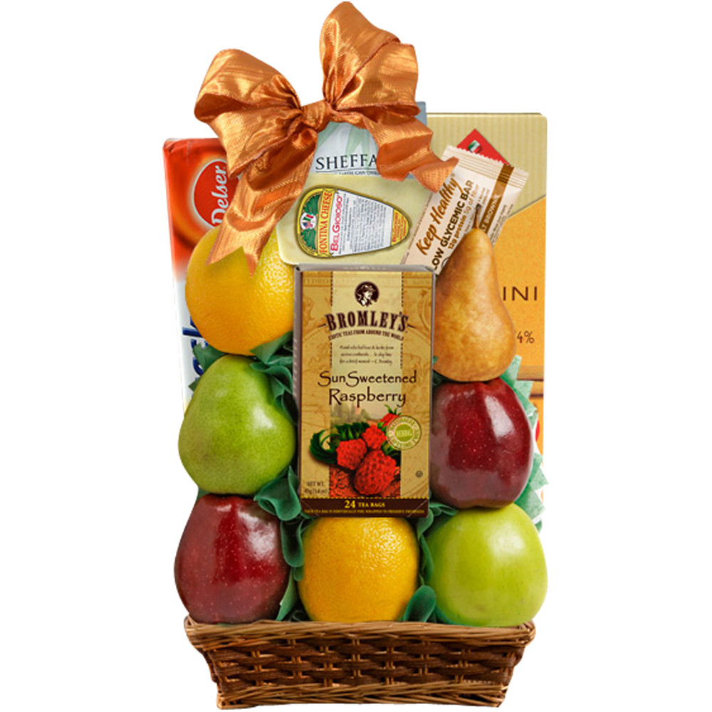 Super Sugar Free & Fresh Fruit Gift Basket