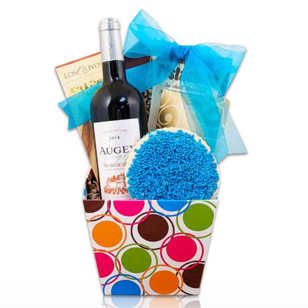 Red Bordeaux Wine Gift Box