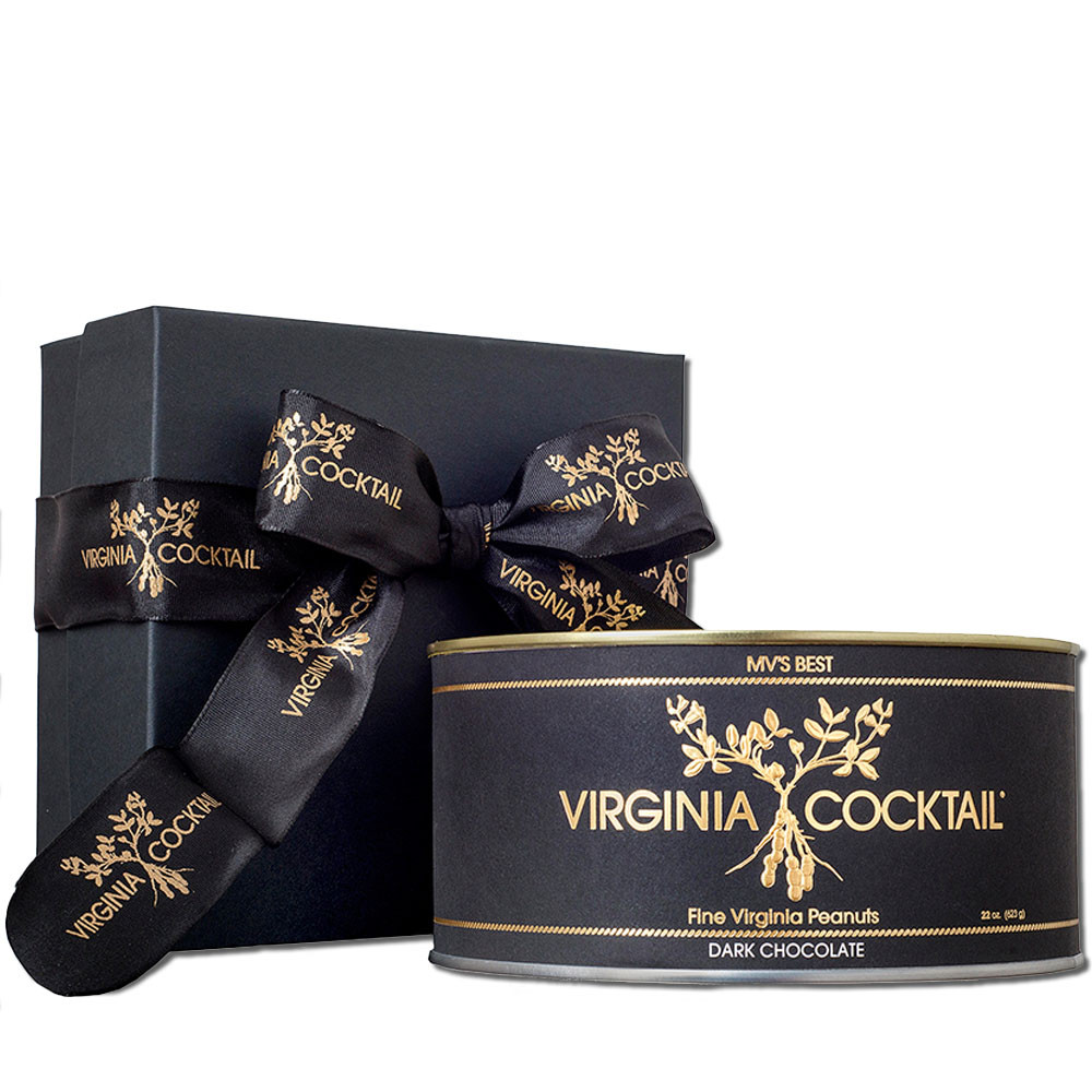 Johnnie Walker Blue 750ml Scotch with Dark Chocolate Peanuts Gift Set