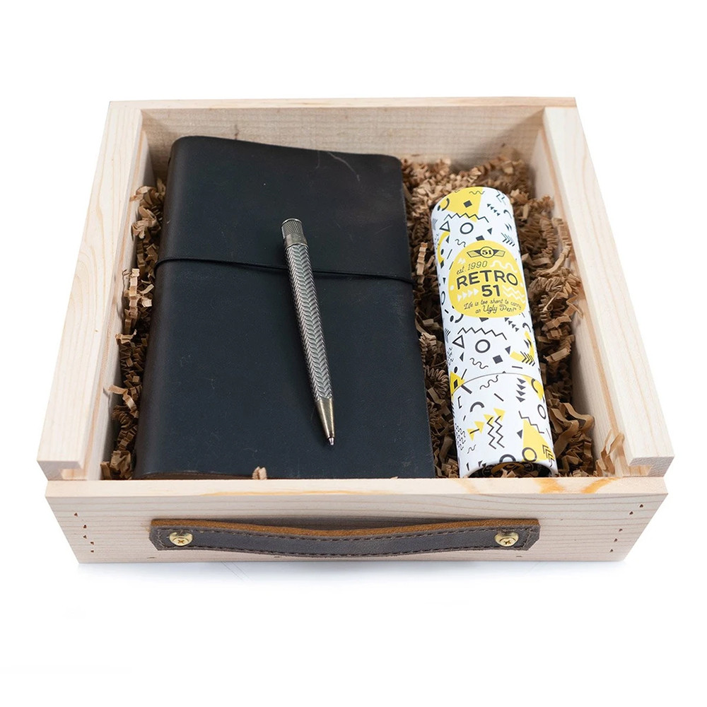 notebook and pen gift set