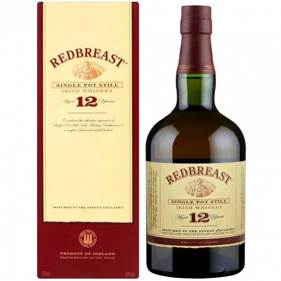 Redbreast 12YearOld Single Pot Still Irish Whiskey
