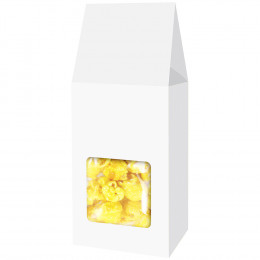Your Brand Color Popcorn in Custom Gable Box