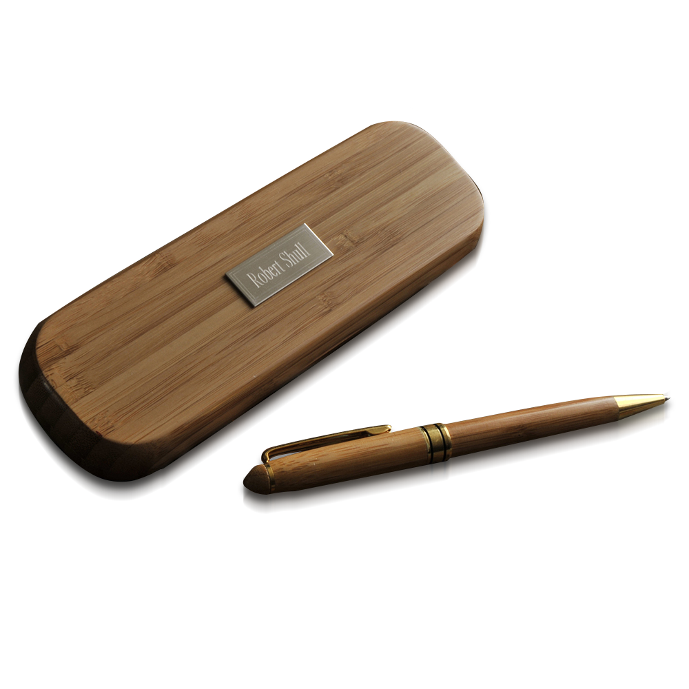 Bamboo pen set Clearance