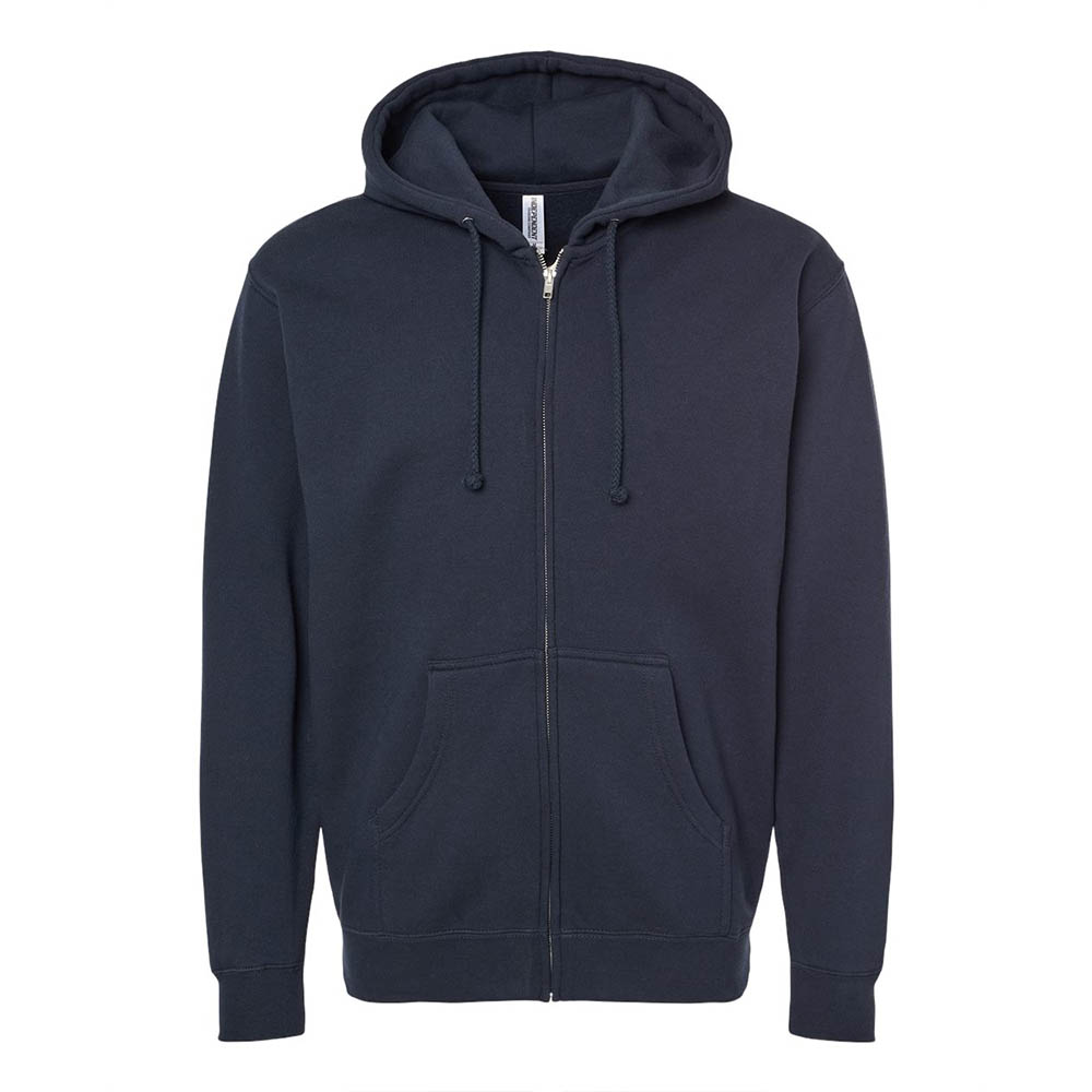 Independent Trading Heavyweight Full-Zip Hooded Sweatshirt Men's