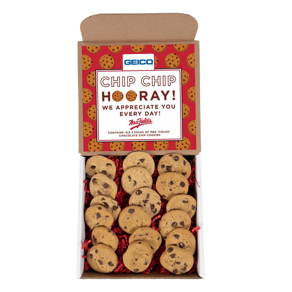 Custom Mrs. Fields Cookie Mailer Box