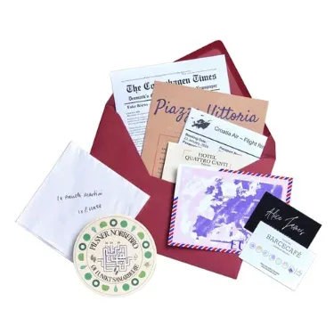 Personalized Escape Room In An Envelope - The Missed Flight