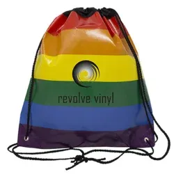 Jumbo Pride Rainbow Drawstring Backpack